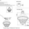 Каскадная люстра Crystal Lux FERNANDO SP158W LED COFFEE/BLACK
