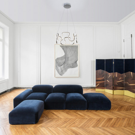 Подвесная люстра Eurosvet 90171/2 хром