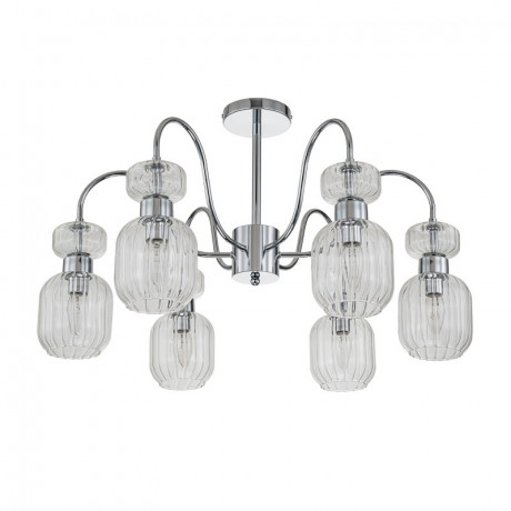 Люстра на штанге Escada 1141/6PL Chrome/Clear