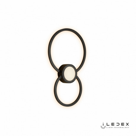 Бра iLedex X046124 24W 3000K BK