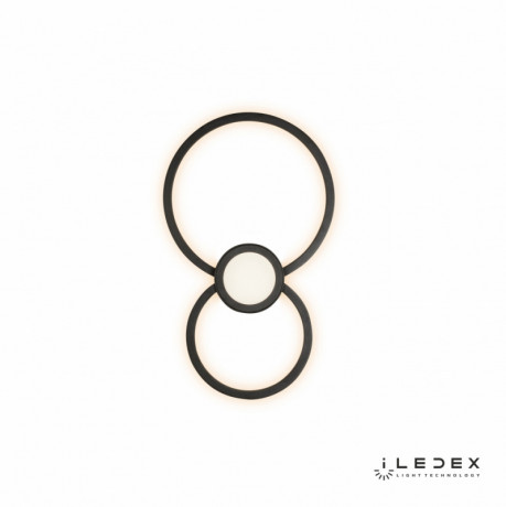 Бра iLedex X046124 24W 3000K BK
