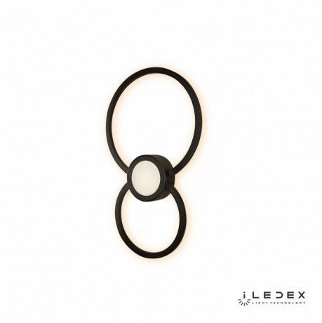 Бра iLedex X046124 24W 3000K BK