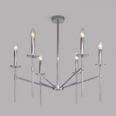Люстра на штанге Eurosvet 60142/6 хром
