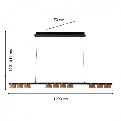 Подвесная люстра Favourite 4266-10P