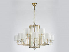 Подвесная люстра Newport 4408+4/C gold