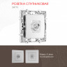 Розетка Arte Milano 217.42-1.silver