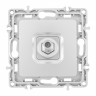 Розетка Arte Milano 217.42-1.silver