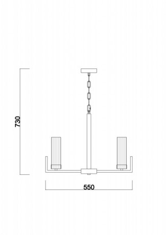Подвесная люстра Freya FR5214PL-05BS