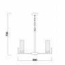 Подвесная люстра Freya FR5214PL-05BS