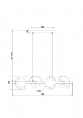 Детская люстра Freya FR5391PL-04CFL