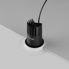 Встраиваемый светильник Maytoni Technical DL119-10W-2.7K-TRS-B