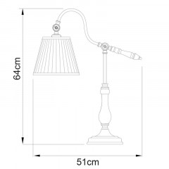 Настольная лампа ARTE Lamp A1509LT-1PB