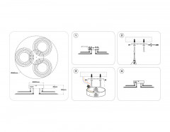 Накладная люстра Ambrella Light FA8943