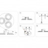 Накладная люстра Ambrella Light FA8943