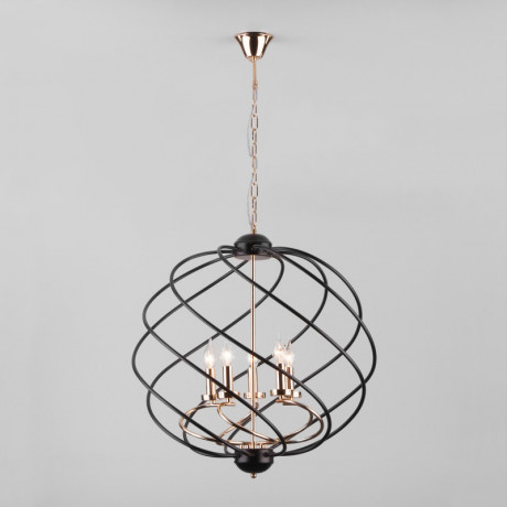 Подвесная люстра Eurosvet 60105/5 черный