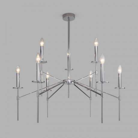 Люстра на штанге Eurosvet 60142/9 хром