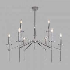 Люстра на штанге Eurosvet 60142/9 хром