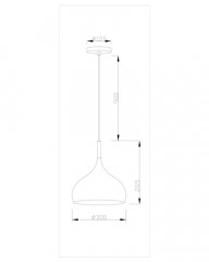 Потолочный детский светильник Moderli V1294-1P