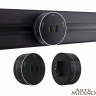Трековая система розеток Arte Milano 380011TS/USBx2 Black