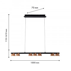 Подвесная люстра Favourite 4266-7P