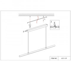 Подвесной светильник Favourite 4111-1P