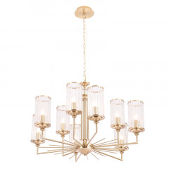 Подвесная люстра Crystal Lux GLORIA SP9 BRASS