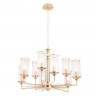 Подвесная люстра Crystal Lux GLORIA SP9 BRASS