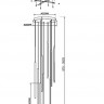 Каскадная люстра Maytoni MOD236PL-L54BS3K