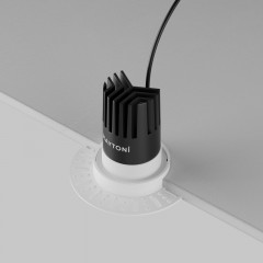 Встраиваемый светильник Maytoni Technical DL119-10W-4K-TRS-W