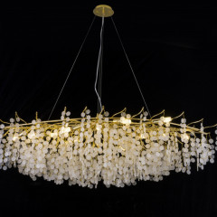 Подвесная люстра iLamp 7004-L1600 GD