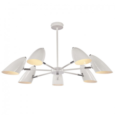 Люстра на штанге Freya FR5852-CL-07-W