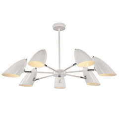 Люстра на штанге Freya FR5852-CL-07-W