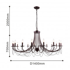 Подвесная люстра F-Promo 2590-18P