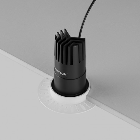 Встраиваемый светильник Maytoni Technical DL120-10W-2.7K-TRS-B