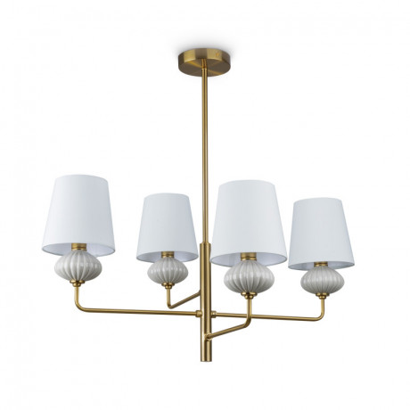 Люстра на штанге Freya FR2029PL-04BS