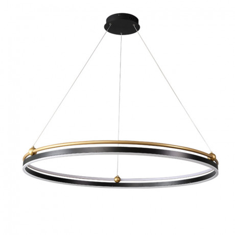 Подвесной светильник Crystal Lux FERNANDO SP88W LED BLACK/GOLD