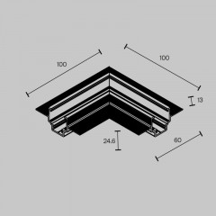 Коннектор Maytoni Technical TRAM034CL-42B