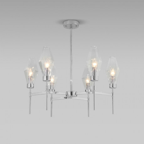 Люстра на штанге Eurosvet 60143/6 хром