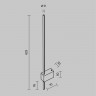 Бра Maytoni Technical C070WL-L6B3K