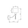 Бра Vele Luce VL1623W01