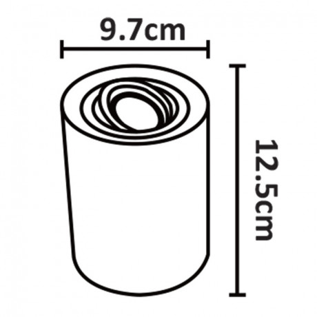 Накладной светильник ARTE Lamp A5644PL-1WH