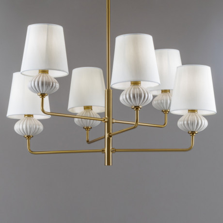 Люстра на штанге Freya FR2029PL-06BS