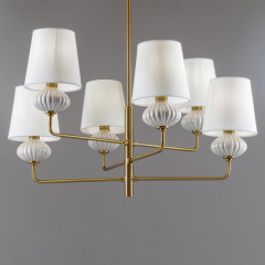 Люстра на штанге Freya FR2029PL-06BS