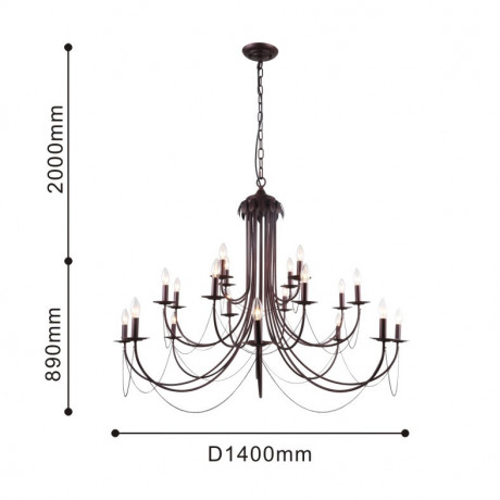 Подвесная люстра F-Promo 2590-20P