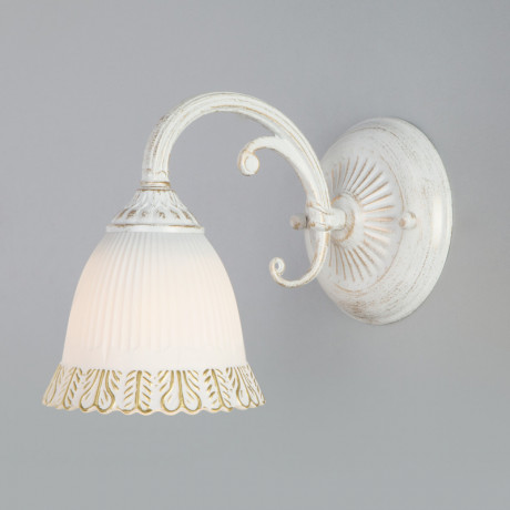 Бра Eurosvet 60107/1 белый с золотом