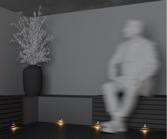 Тротуарный светильник Maytoni O044DL-L1S3K